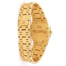 Audemars Piguet Royal Oak 18k Yellow Gold Quartz Grey 4