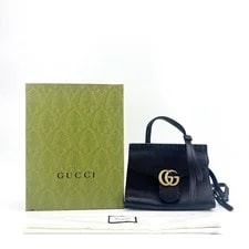 Gucci GG Marmont Mini Top Handle One Size 2