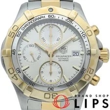 Tag Heuer — TAG Heuer Aquaracer Chronograph Automatic CAF2120.BB0816 Box SS GP S S — Watch — resale