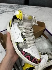Nike SB Dunk High de la Soul Holographic Print. US ’s 4