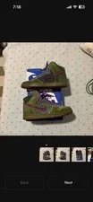 Nike SB Dunk Skunk Size 10 Clean No Box Missing Original Laces 3