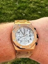 Audemars Piguet “Brick” Royal Oak Offshore Gold ’S - 26170OR 2