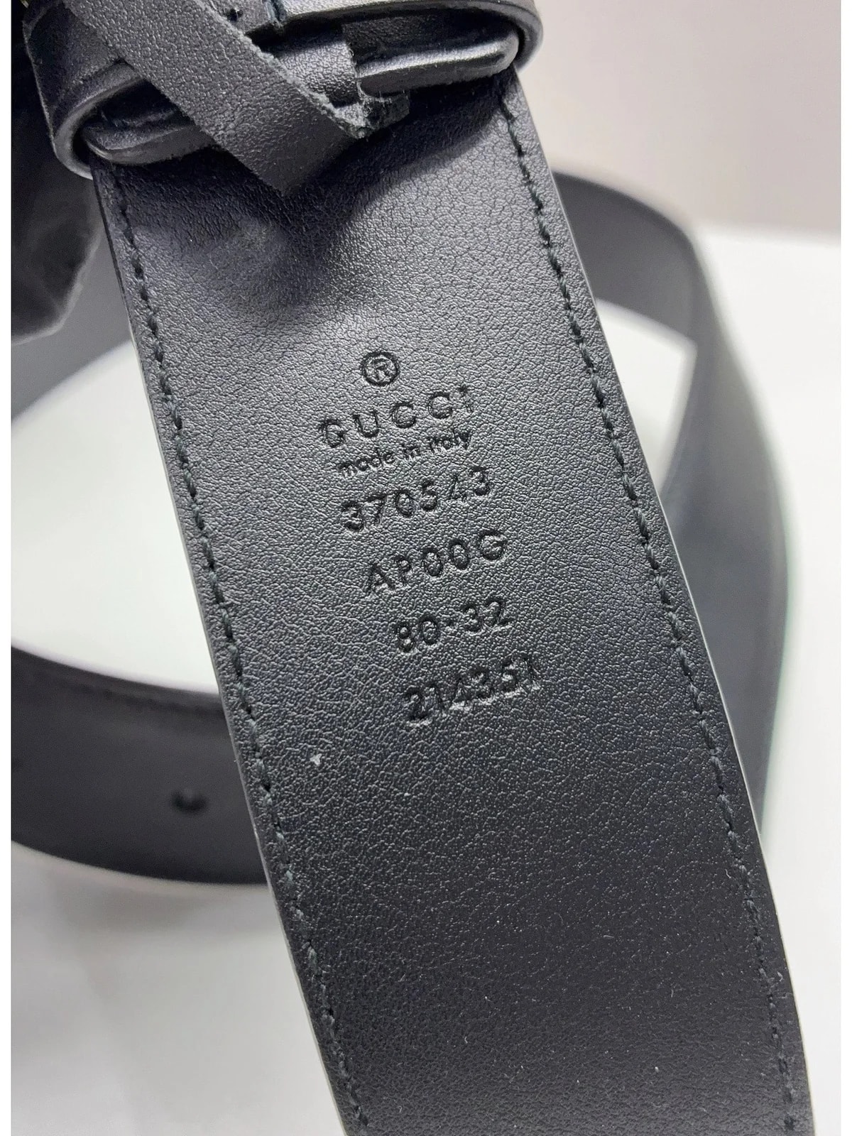Gucci 100% Belt Size 27 Waist 2