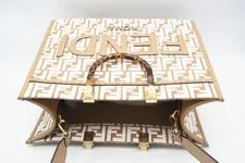 Fendi Fabric Shopper Sunshine MediumShoulder canvas239... 4