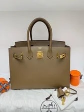 Hermès — Auth Hermès Birkin 30 Madame Top Handle — Handbag — resale