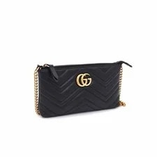 Gucci 443447 Marmont Mini Chain Crossbody 85146785 141095172 2