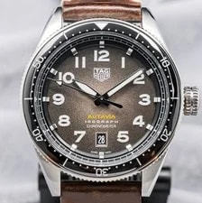 TAG Heuer — Tag Heuer Autavia Automatic 42mm Smokey Black Dial Papers Steel WBE5190.FC8268 — Watch — resale