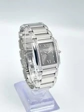 Patek Philippe 25mm Twenty 4 Quartz Steel Factory Diamond 4910/10A-0110 Papers 2