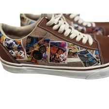 Vans Old Skool Disney 100 Scrapbook Limited Edition Panel Shoes 11 3