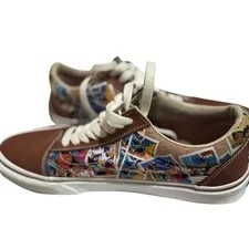 Vans Old Skool Disney 100 Scrapbook Limited Edition Panel Shoes 11 4