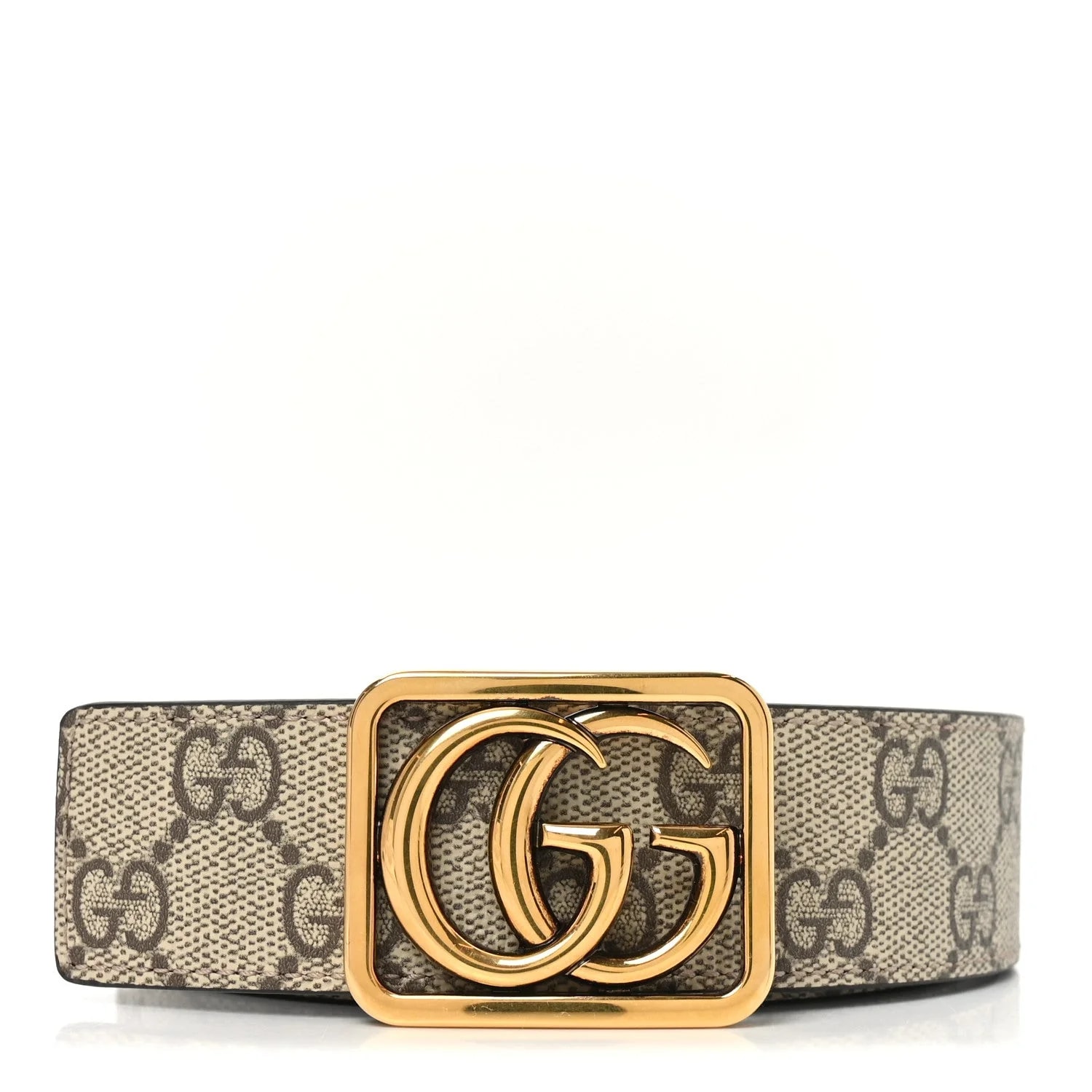 Gucci — Reversible GG Marmont Belt 95 38 New Acero — Accessory — resale