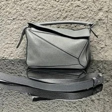 Loewe — Loewe Puzzle Small Flap Crossbody Soft Pebbled — Handbag — resale
