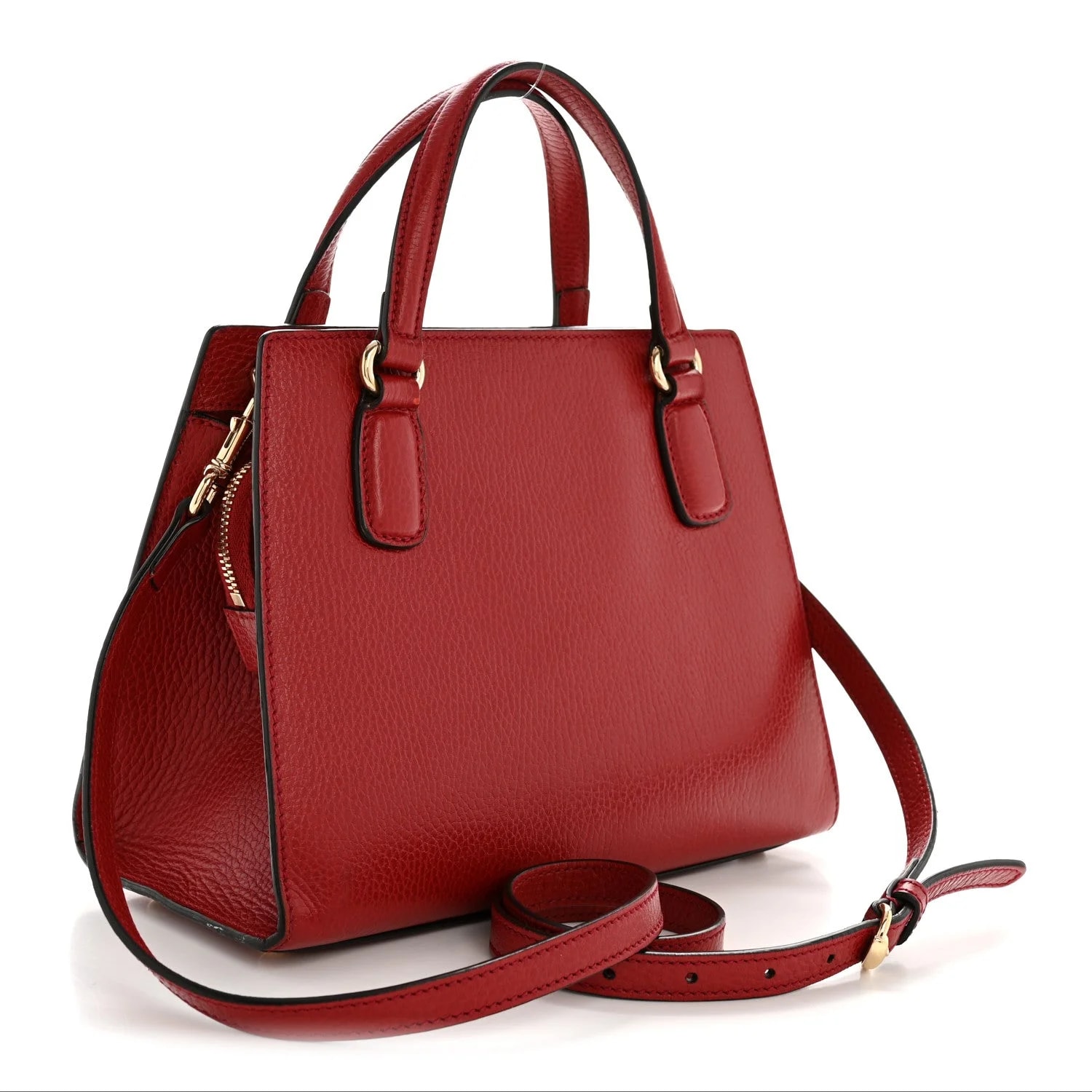 Dollar Medium Soho Top Handle Satchel Hibiscus 3