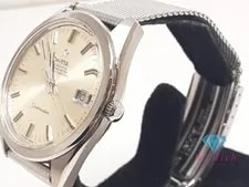 Omega Seamaster Chronometer 166.010 Stainless Steel Champagne Dial 2