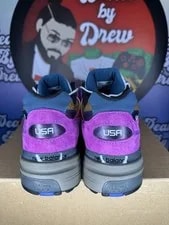 Size 10 - Action Bronson X New Balance 992 Digitalis Purpurea 4