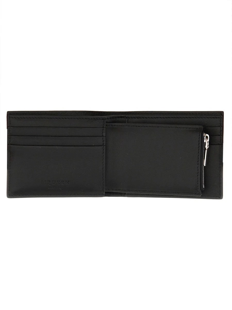 Alexander Mcqueen Logo-Detailed Wallet — Lb Calf 3