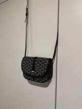Goyard — Goyard Flap Crossbody / Logo Accents, Strap — Handbag — resale
