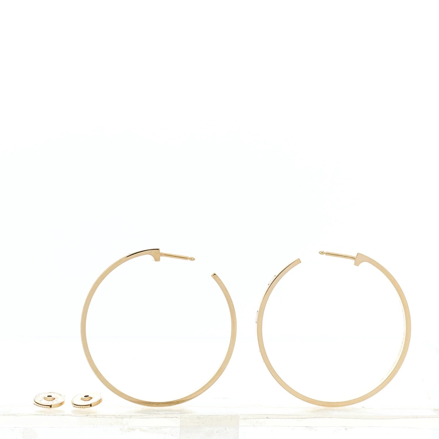 18K Yellow Gold Large Love Hoop 3