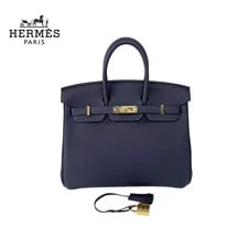 Hermès — Auth Hermès Birkin 25 Nuit — Handbag — resale