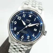 IWC Pilot IW327010 40mm Stainless Steel Blue #UW1279 2