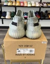 Size 10.5 - Yeezy Boost 350 V2 Salt Preowned OG Box 4