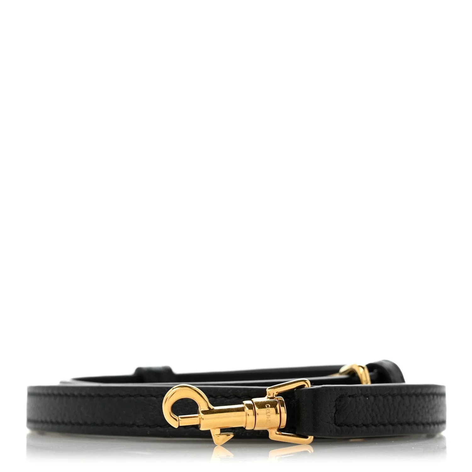Celine — Supple Grained Adjustable Shoulder Strap — Accessory — resale