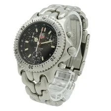TAG Heuer SEL Series Professional Chronograph Black Dial SS Quartz 2