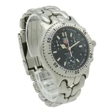 TAG Heuer SEL Series Professional Chronograph Black Dial SS Quartz 3
