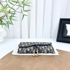 Dior Saddle Series Monogram Chain Strap - Very Good #Q15OI3 3