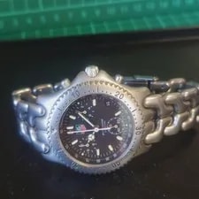 Tag Heuer Cell Chronograph Black Dial Overhauled 2