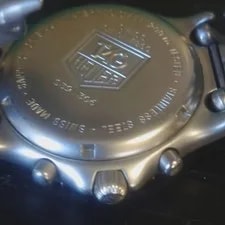 Tag Heuer Cell Chronograph Black Dial Overhauled 3