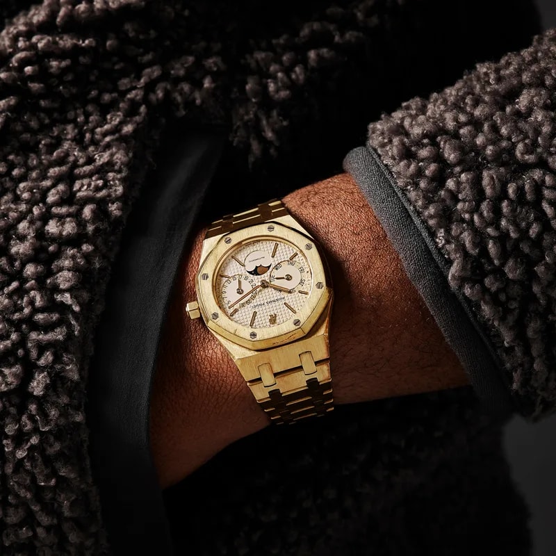 1987 Audemars Piguet Royal Oak Day Date With Moonphase Ref. 25594 2