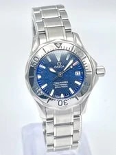 Omega — Omega Seamaster Professional 300m 2285.80 Blue Dial 28mm Quartz — Watch — resale
