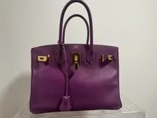Hermes Birkin, Birkin 30, , Anemone, Hardware, Birkin 4
