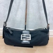 Fendi Mamma Bucket Cotton 10.2in Crossbody 2
