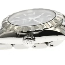Tudor Classic Date 22010 28mm SS Black Dial Automatic Date #C537 2