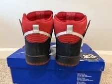 Nike SB Dunk High Pro Sport Metallic Sz 10.5 305050-601 4