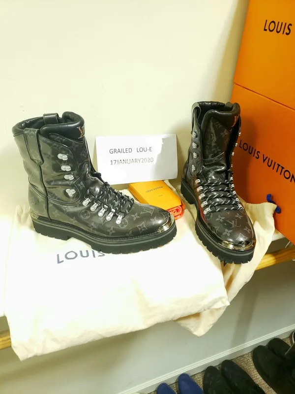 Louis Vuitton — Louis Vuitton Outland Ankle — Designer Shoe — resale