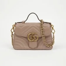 Gucci — Gucci GG Marmont Mini Top Handle 156515787 [P] — Handbag — resale