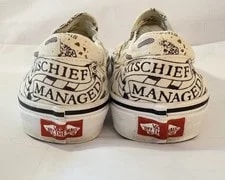 Vans Harry Potter Marauder’s Map Mischief Managed Slip on Shoes Size 9W 7.5M 4