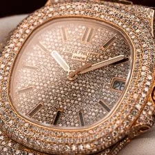Patek Philippe Nautilus 5711/1R-001 Rose Gold Brown Dial Diamond Box & Papers 3