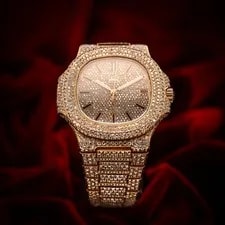 Patek Philippe Nautilus 5711/1R-001 Rose Gold Brown Dial Diamond Box & Papers 4