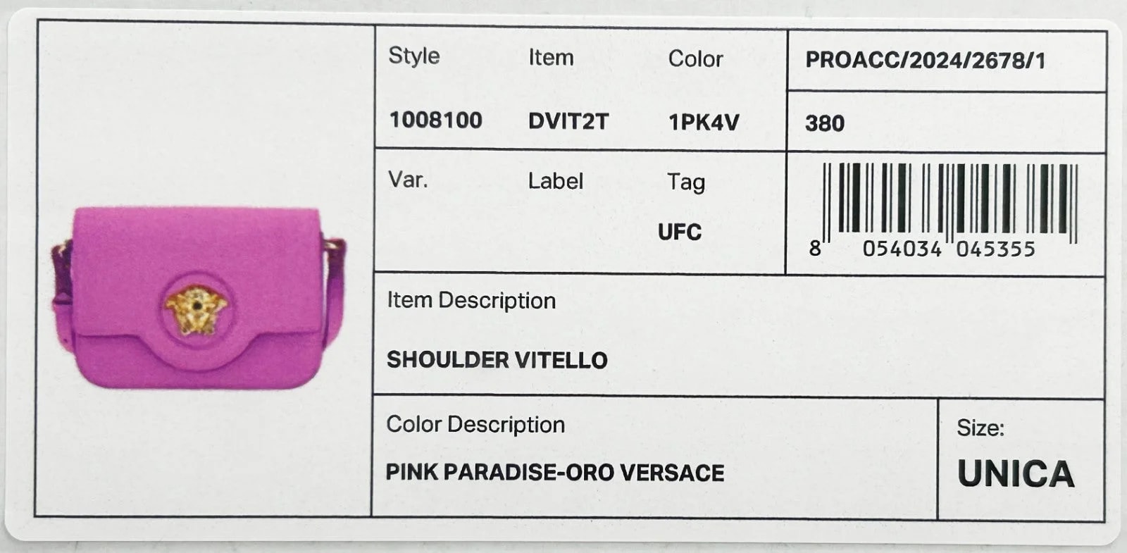 Versace la Medusa Crossbody 4