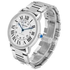 Cartier Ronde Solo XL Steel Silver Dial W6701011 Box Card 4