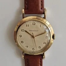9k Solid Gold Jaeger LeCoultre Hand-Winding Cal P478/c 4