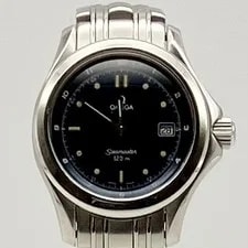 Omega — Omega Seamaster 120m 2571.81 Stainless Blue Quartz Dial — Watch — resale