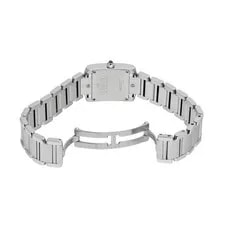 Cartier Tank Française SM W51031Q3 Silver Watc 4