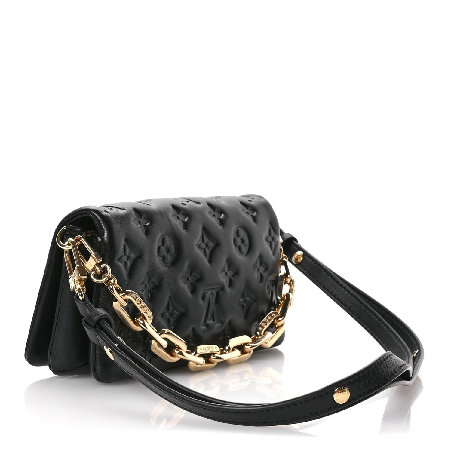 Embossed Pochette Coussin Crossbody 3
