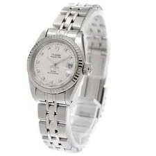 Tudor Prince Date 92414 25mm SS Silver #C8543 2