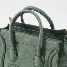 Celine Luggage Grain 2Way Crossbody Phoebe Philo Auth 3